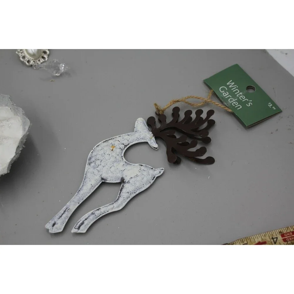 12 Pcs Mushrooms Unicorn Ornament Lot Vintage-Inspired At Home Magical Winter